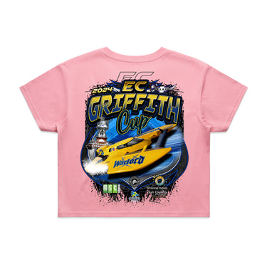 E.C Griffith Cup 2024 Event Ladies Crop Tee